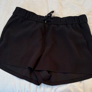 lululemon athletica Black Performance Drawstring Athletic Shorts